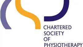 1-270dfw Chartered society of physiotherapy logo